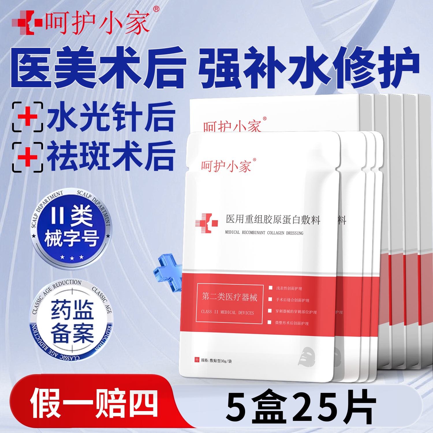 医用人源化胶原蛋白敷料