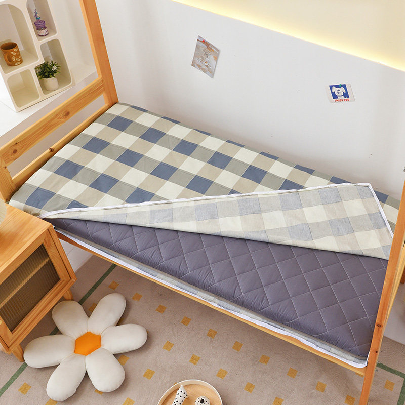 全棉床垫套学生宿舍单人单件保护罩全包围纯棉防尘罩拉链式可拆卸