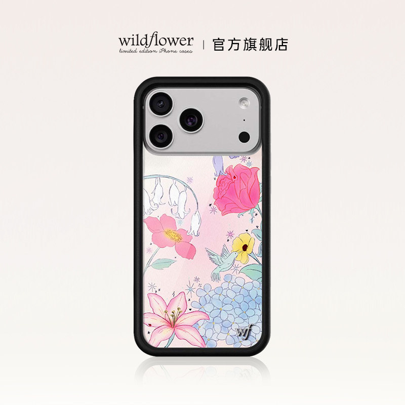 Wildflower蓝铃梦境手机壳适用苹果iPhone17/16/15/14/13/Pro/Max/Air/plus硬壳全包保护套防摔个性时尚wf,3C数码配件,手机保护套/壳,淘宝优惠券,粉丝福利购,淘宝优惠卷