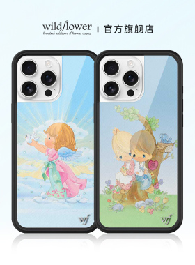 Wildflower宝贝时光手机壳Precious Moments适用苹果iPhone16/15/14/Pro/Max硬壳全包防摔保护套wf水滴娃娃