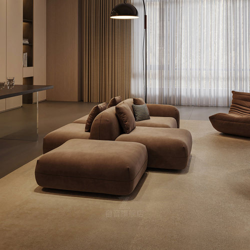 横厅模块双面沙发组合