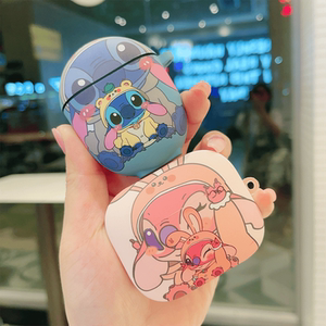 潮牌卡通史迪仔适用小米Redmi buds7S保护套红米buds5pro蓝牙无线耳机套buds6pro硅胶软壳buds5/6s耳机壳磨砂