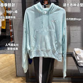 Nike耐克卫衣薄款 连帽套头衫 秋季 运动休闲短款 纯棉 新款 正品
