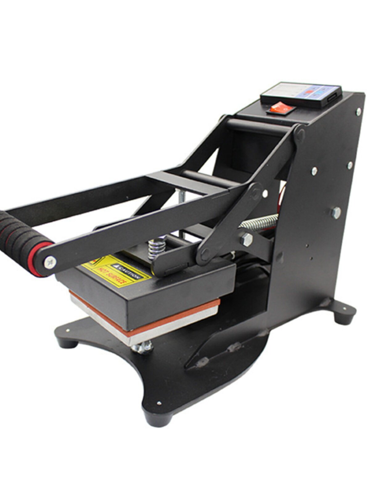 新品新1212cm小型烫标机热转印机器服装印logo压标机压烫机印标烫