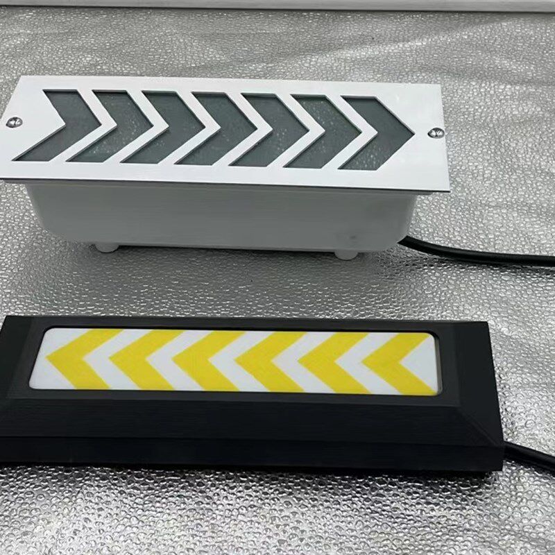 led汽车坡道灯户外嵌入式箭头车库暗装壁灯台阶灯指示灯墙角灯6w