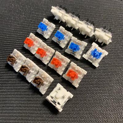 高特矮轴机械键盘超薄轴体短键程半高打字快速输入MX插拔红轴S200