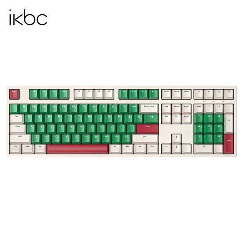 ikbc时光灰无线键盘机械键盘无线樱桃键盘办公键盘cherry轴樱桃机使用感如何?