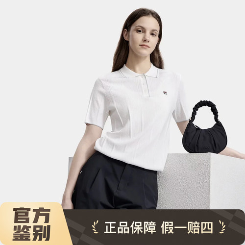 FILA女针织衫时尚休闲POLO领