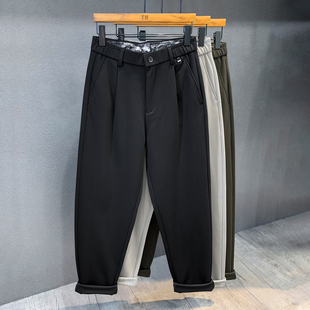 男士 子男裤 2025新款 宽松小直筒锥形长裤 运动裤 极简气质百搭休闲裤