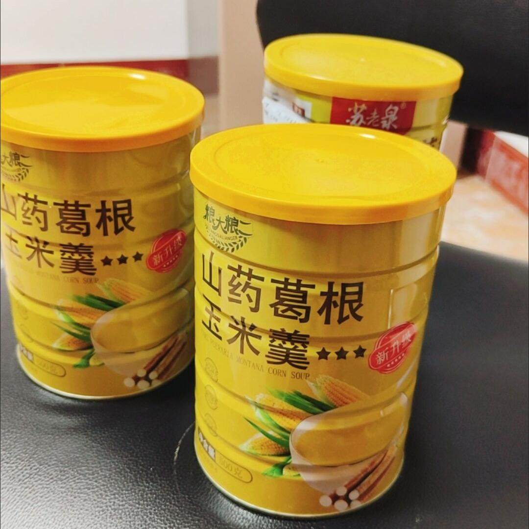 粮大粮二山药葛根玉米羹玉米糊低脂代餐不加糖免煮原味冲泡早餐