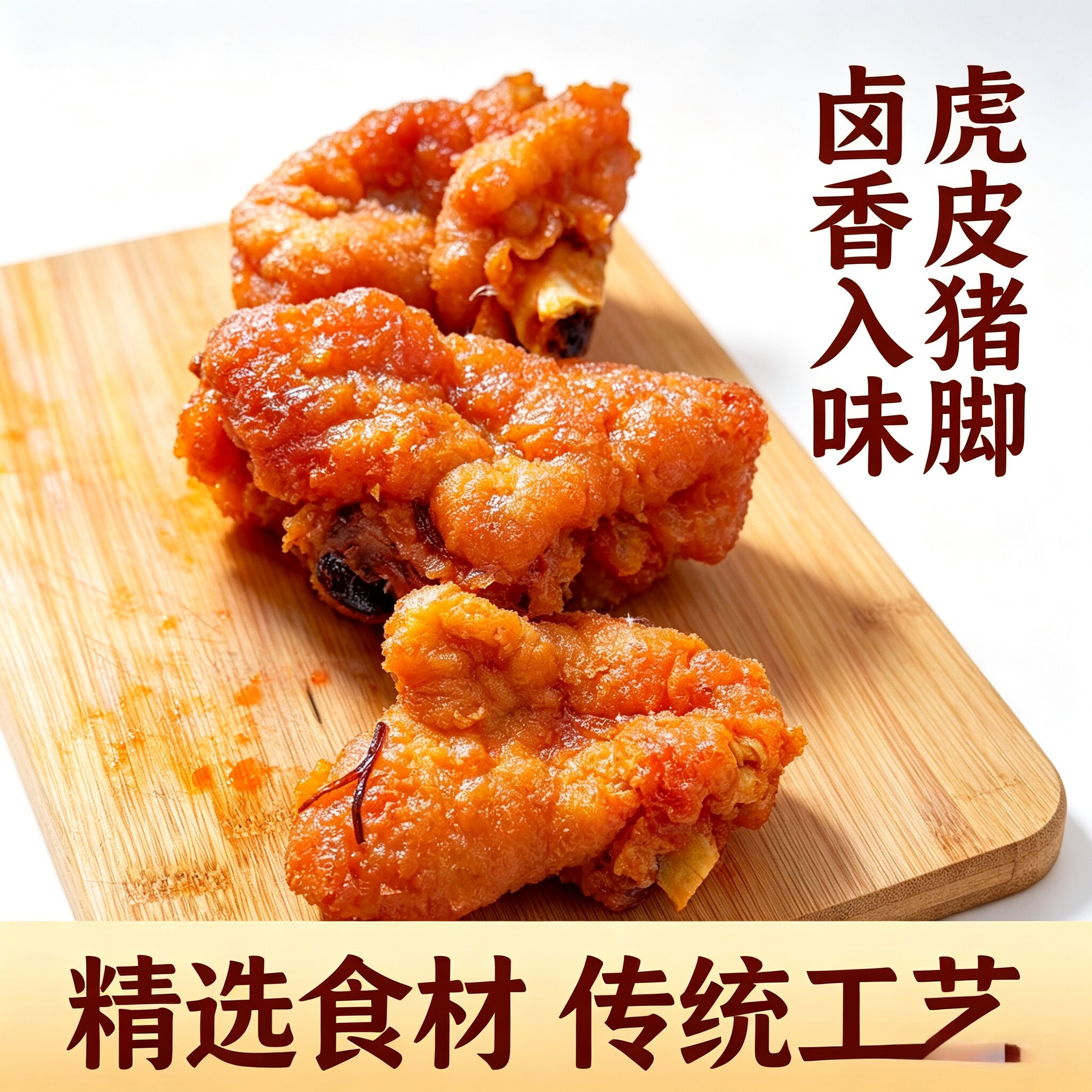 【非真空包装】虎皮猪脚油炸卤螺蛳粉灵魂伴侣商用家用煮食实体店