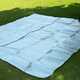 帐篷双面铝膜防潮垫加厚加宽户外超大2X2米野餐垫爬行垫帐篷地垫