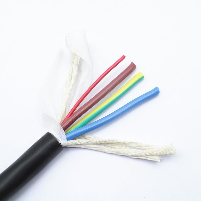 7KW新能源充电枪线32A充电桩线3*6+1*0.75平方铜芯柔性电缆延长线