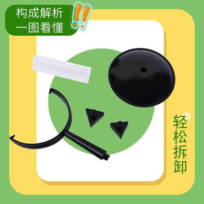 光学三棱镜25*25*80mm 小学生物理彩虹实验三棱镜带支架教学仪器