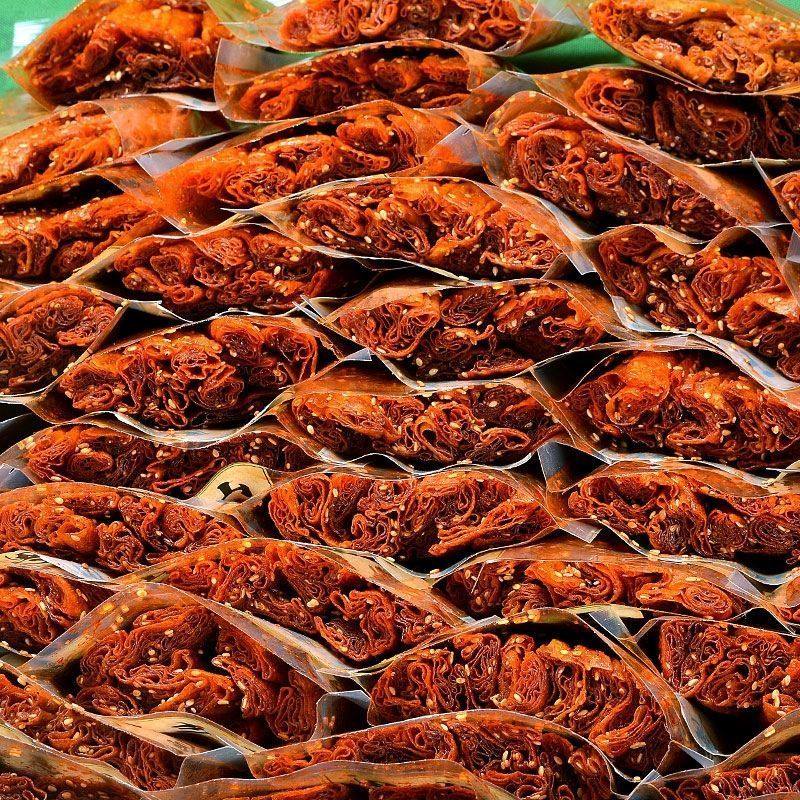 思乡山香辣豆卷湖南特产豆皮网红爆款辣条儿时回忆办公室解馋小吃