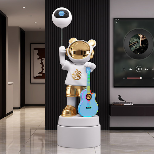 太空人宇航员落地摆件