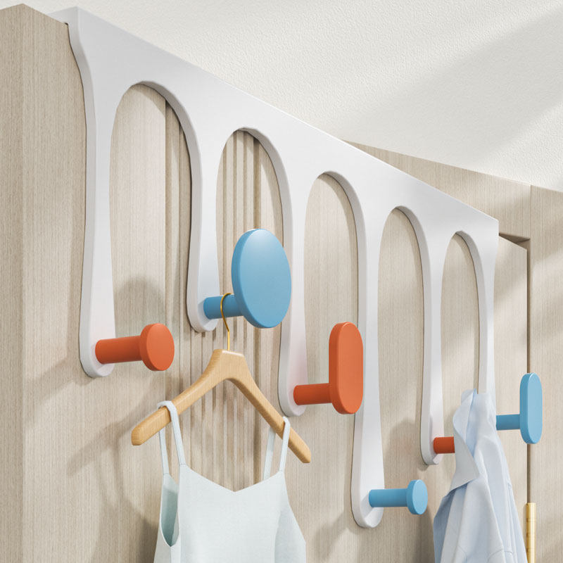 不限门厚门后挂钩免打孔挂衣架创意置物架无痕卧室壁挂衣服衣帽钩,收纳整理,挂门置物架,淘宝优惠券,粉丝福利购,淘宝优惠卷