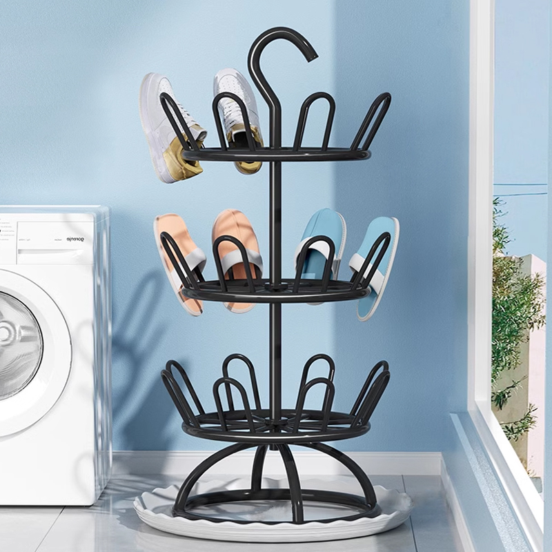 可移动多层晾鞋架落地沥水鞋架