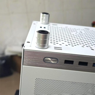 高颜值金属脚垫 23*20MM铝合金 散热通风机箱通用增高