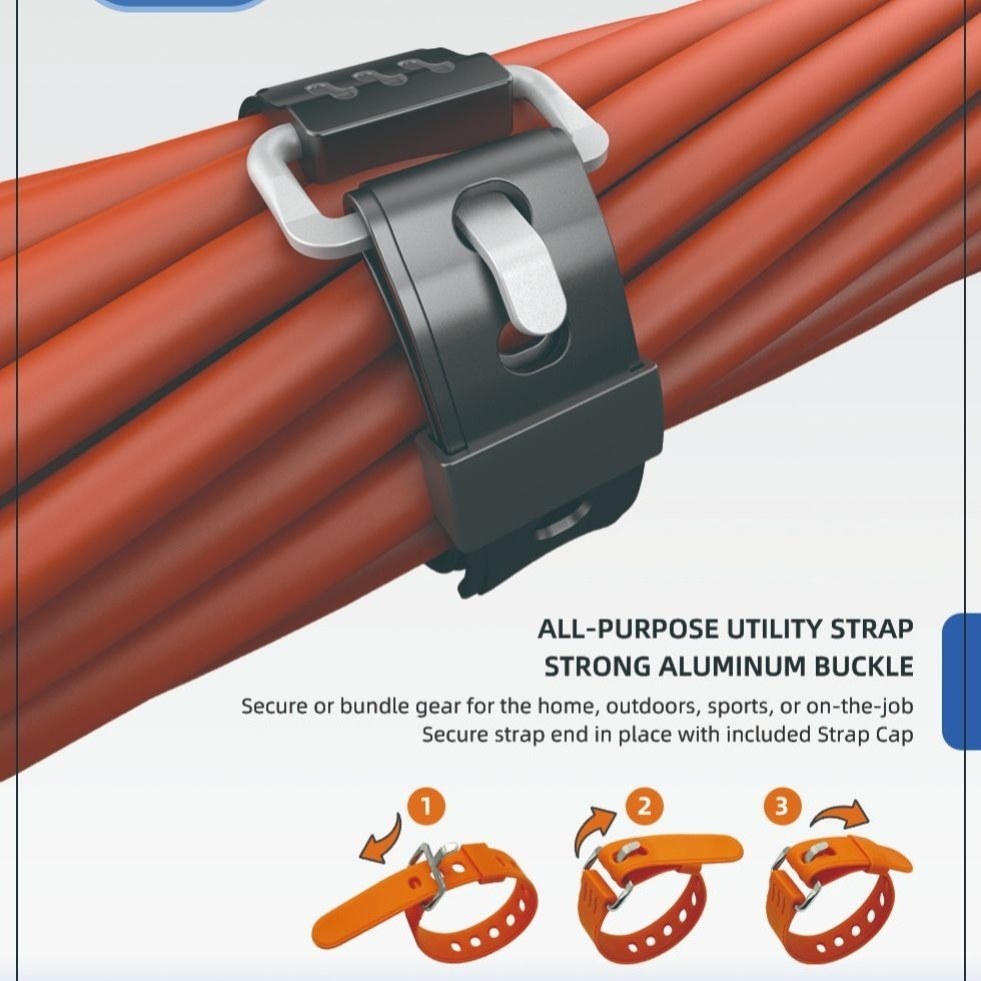 长款多功能硅胶绑带加长户外自行车便捷式收纳捆扎带硅胶弹力扎带