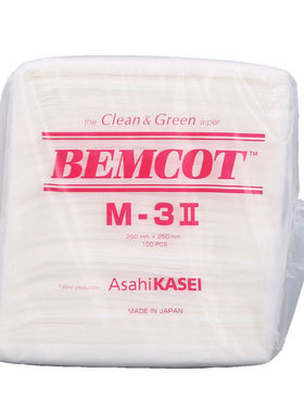 日本旭化成无尘纸BEMCOT镜头擦拭纸M-3II250mm*250mm100片/包白色
