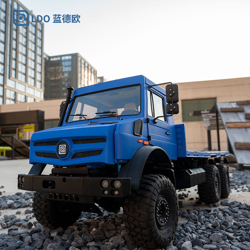 遥控卡车套件Unimog U5023 DIY越野车模型门式桥悬挂RC模型车组装