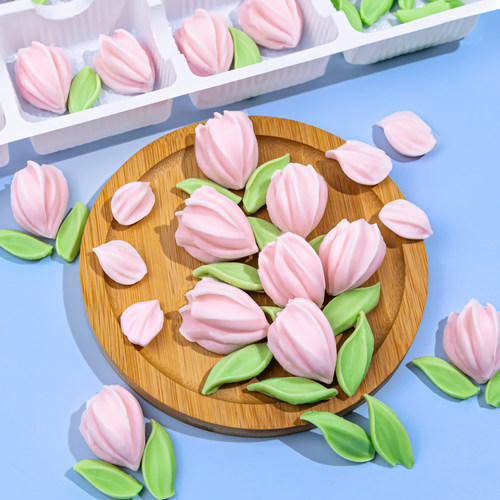 巧克力郁金香蛋糕装饰插件