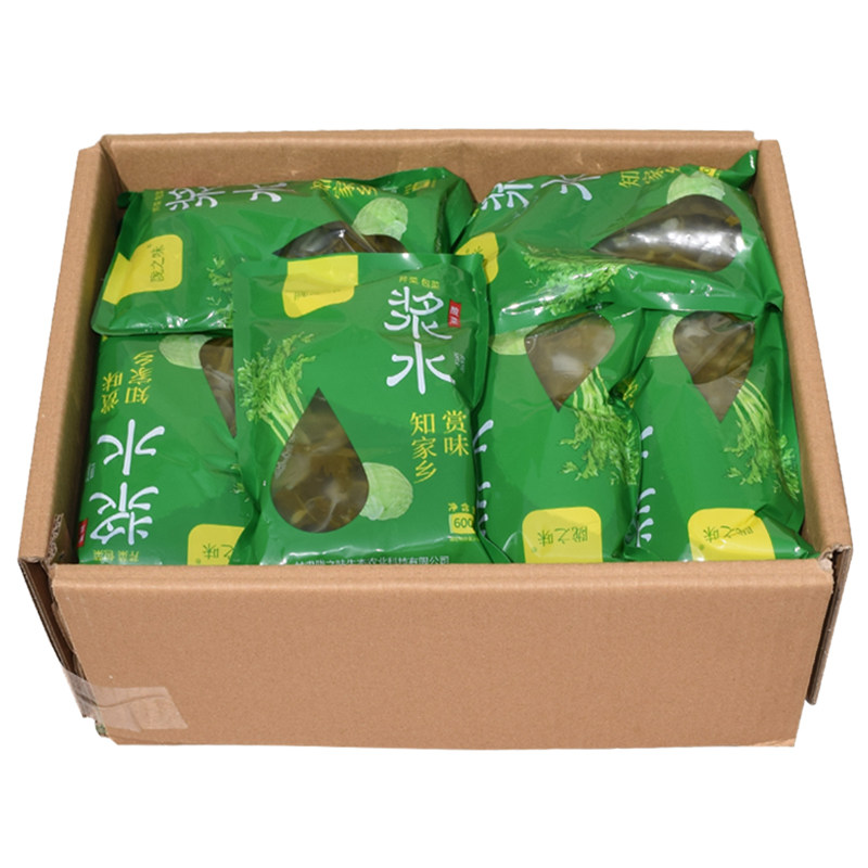 正宗浆水面菜陇之味浆水甘肃定西特产天水酸菜整箱浆水芹菜包菜