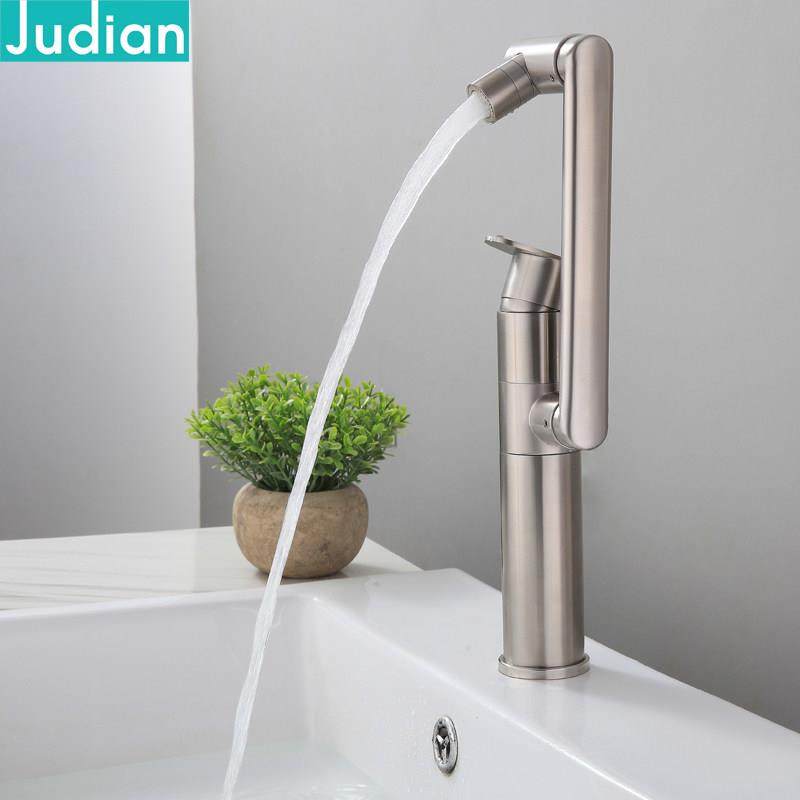 洗脸盆水龙头冷热洗手面盆化妆室阳台招财猫旋转台上盆万向机械臂,3C数码配件,USB多功能数码宝,淘宝优惠券,粉丝福利购,淘宝优惠卷