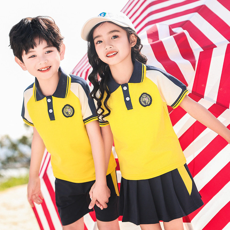 幼儿园园服新款小学生校服套装宽松运动装班服三件套老师服春秋款
