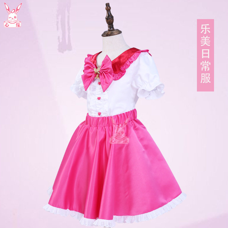 奇妙萌可系列爱心公主裙乐美日常服装儿童裙子女童连衣裙cos服