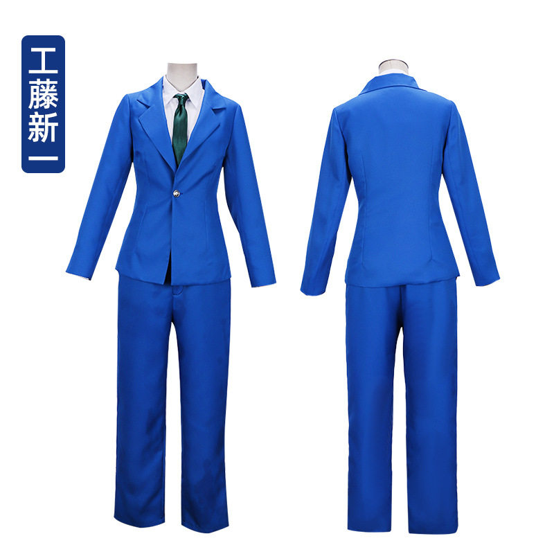 柯南cos服工藤新一毛利兰小兰衣服万圣节cosplay服装动漫