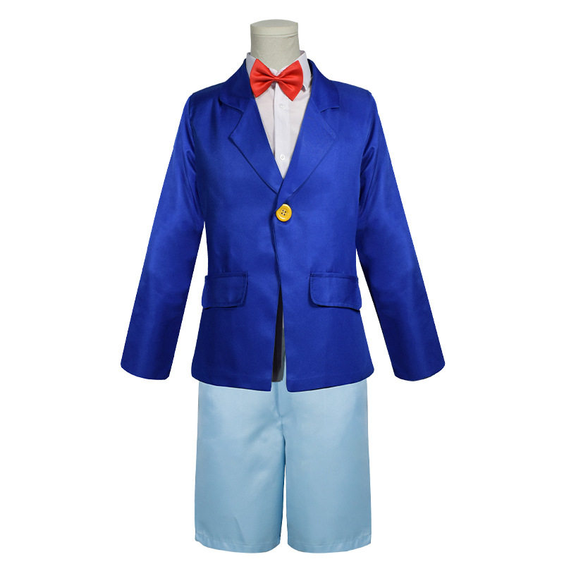 名侦探柯南cos工藤新一服cosplay服装男校服漫展年会万圣节
