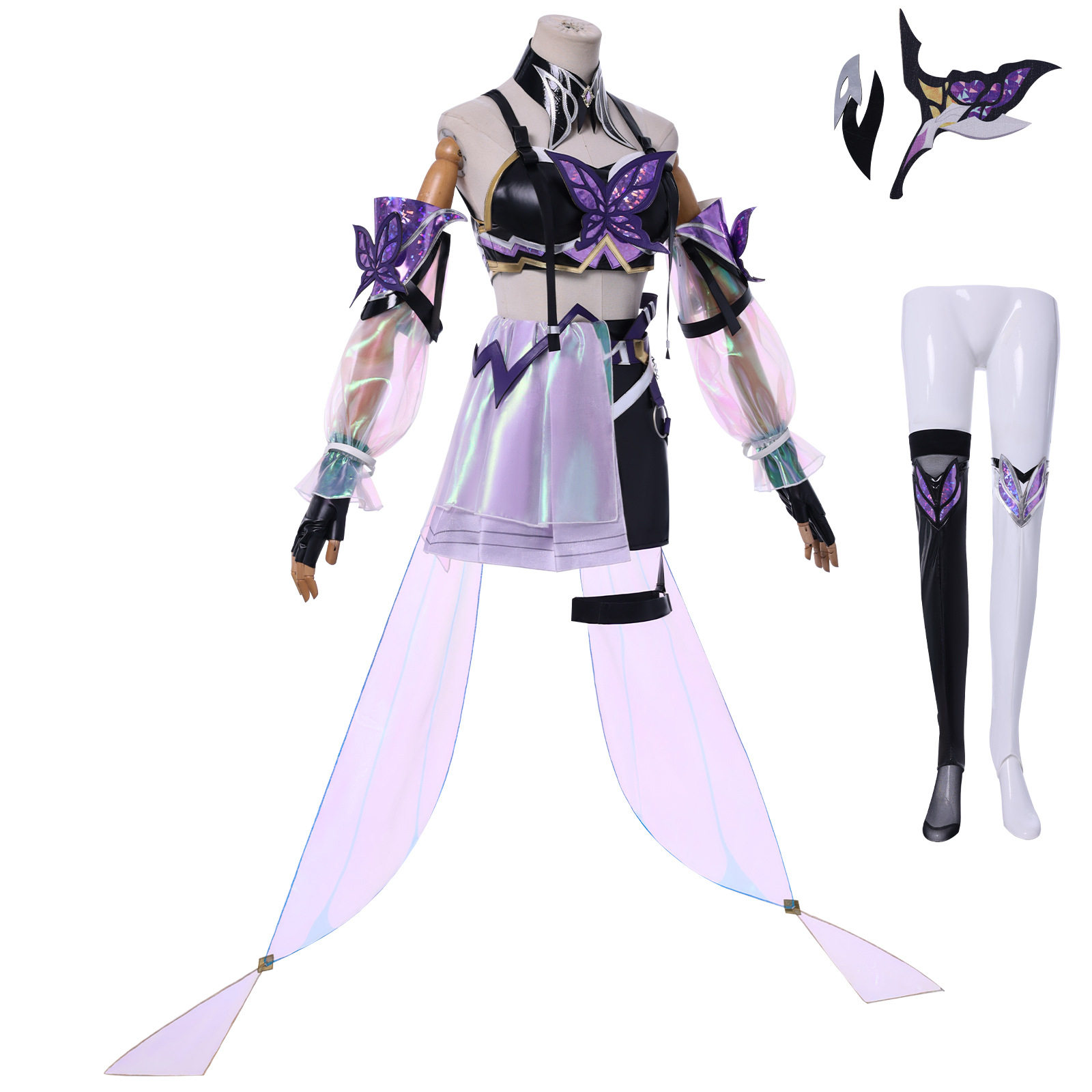 王者荣耀cos服源·梦阿轲化蝶舞cosplay二次元游戏动漫角色服装