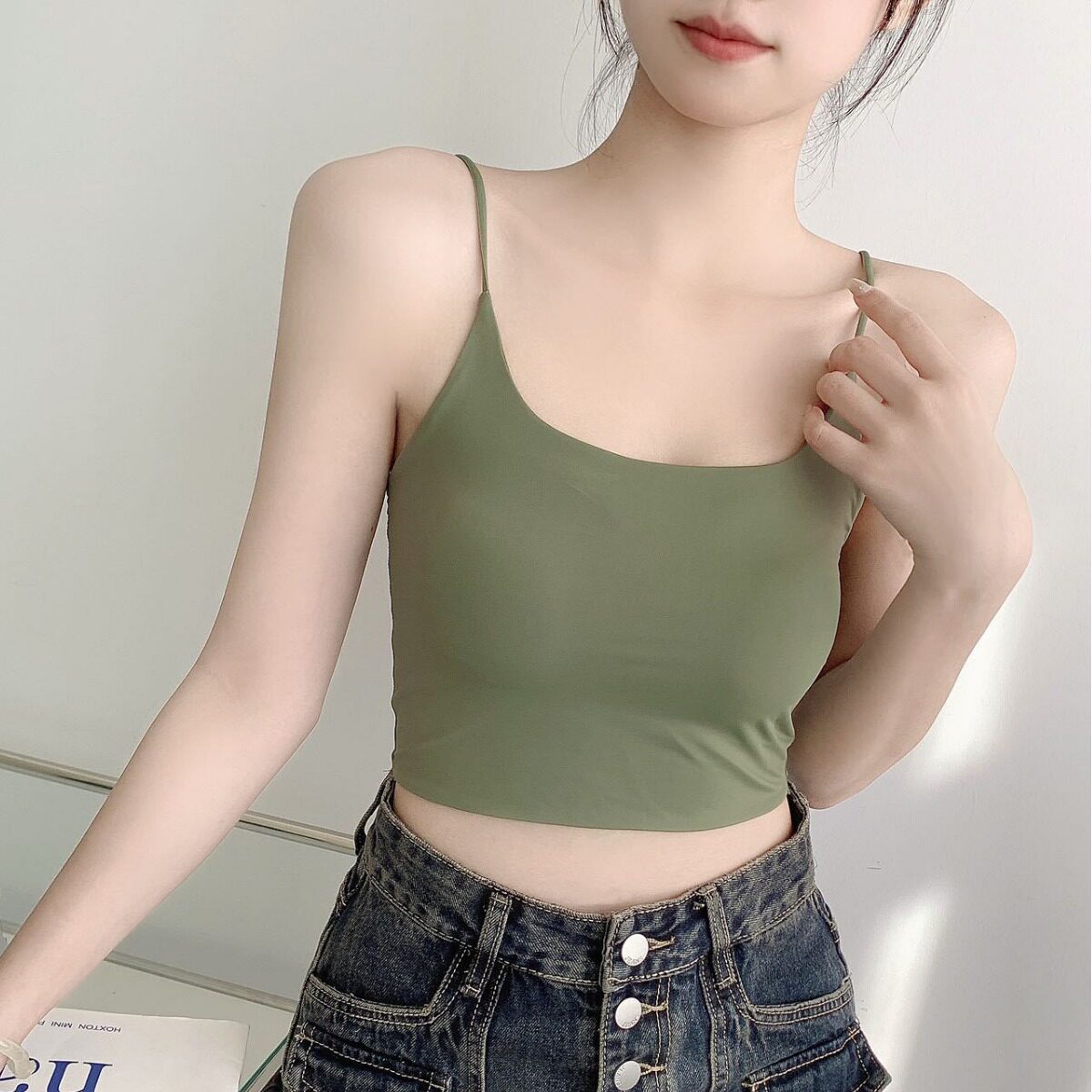 夏季百搭冰丝简约女士内衣性感