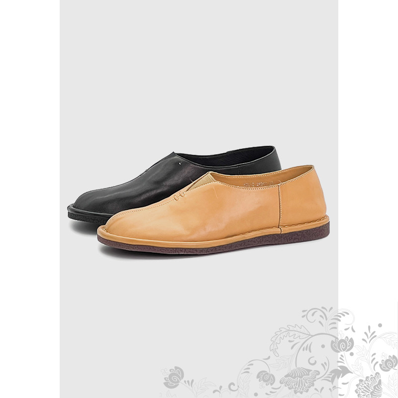 【大愿专享】“暖木轻覆”进口牛皮基础百搭平底乐福鞋56010,女鞋,乐福鞋（豆豆鞋）,淘宝优惠券,粉丝福利购,淘宝优惠卷