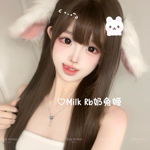 奶兔姬*小兔叽/ 手作垂耳兔发箍发夹cos软妹KC仿真lolita毛绒耳朵