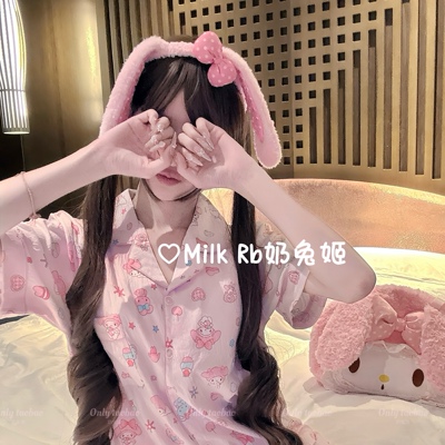 奶兔姬*草莓啵啵/ 可爱软萌发箍卡通美乐帝拍照洗脸头饰少女百搭