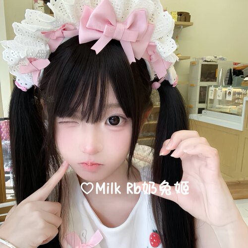 奶兔姬*甜心泡芙/ 女仆发饰小物cos可爱萝莉软妹洛丽塔Lolita发箍