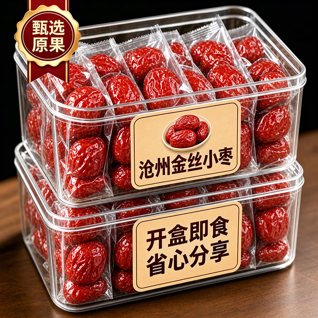 河北沧州金丝小枣官方旗舰店河北特产红枣2026新货优质免洗零食