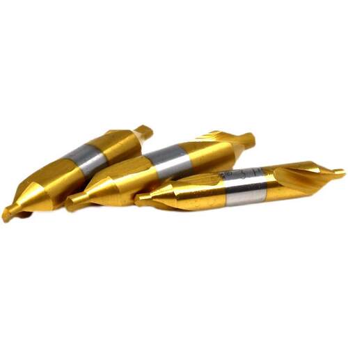 定心钻/定位钻1.5 2 3 4 6mm白钢高速钢全磨制B/A型镀钛中心钻头