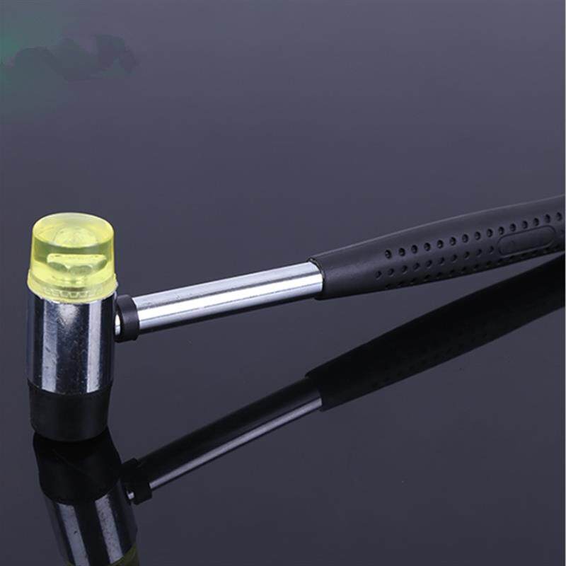 包邮钢管柄安装锤双头可更换锤头物件实心橡胶尼龙小锤子橡皮榔头