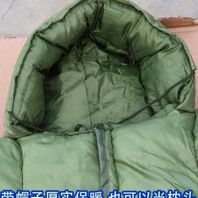 寒区睡袋户外露营秋冬季成人大人专业零下10度加厚防寒隔脏棉睡袋