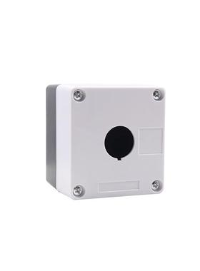 NP2 NP4 XB2 la38 22mm按钮开关按钮盒XAL-B01  BX1-22 1孔 白色