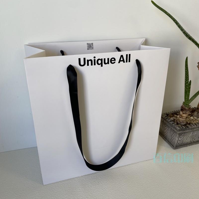 服装袋女装购物袋手提纸袋定做印制logo礼品袋定制包装袋童装袋子