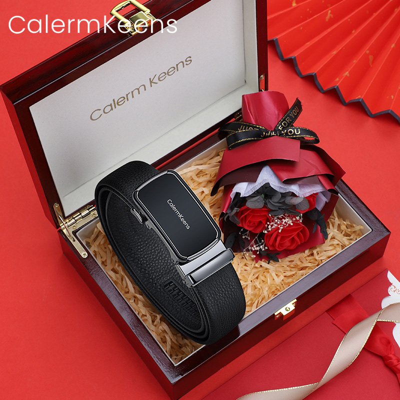 CalermKeens自动扣男士腰带
