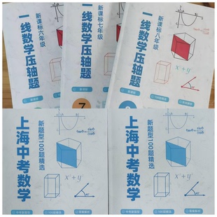 上海新课标初中数学一线压轴题678年级中考数学新题型100题精选