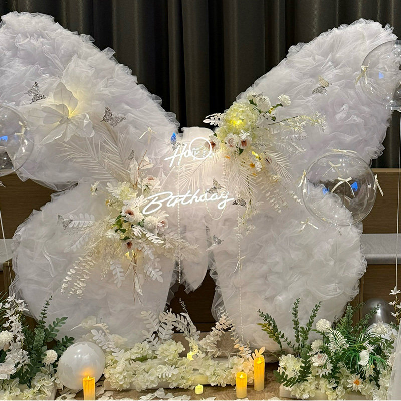 2025生日氛围布置蝴蝶场景装饰18岁女孩成人礼仪式派对kt板背景墙,节庆用品/礼品,气球,淘宝优惠券,粉丝福利购,淘宝优惠卷
