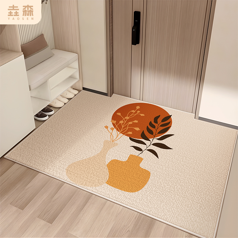入户门地垫2025新款高级进门脚垫玄关门口防滑门垫可裁剪可定制