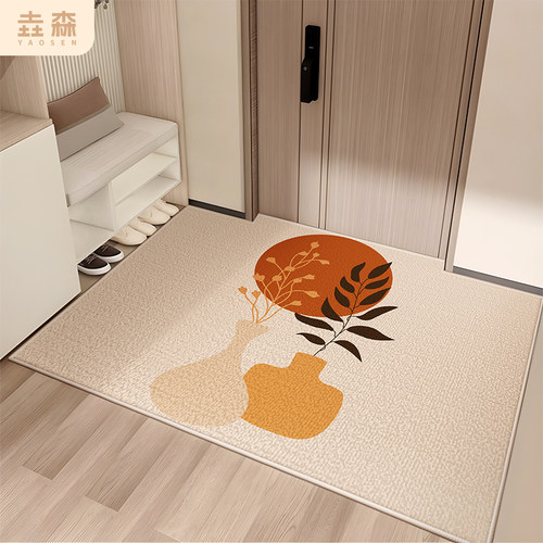 入户门地垫2025新款高级进门脚垫玄关门口防滑门垫可裁剪可定制